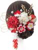 JZOON Hair Popular Japanese Hair for and Perfect for Engagement Entrance and K0613 Ornament, Shichi-Go-San, Accessory, Kanzashi, Kimono, Furisode,