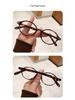 Zhang Jingyi Women's Round Nerd Glasses: Super Light, Anti-Blue Light, Prescription-Ready.