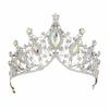 Alloy Queen Princess Crown Baroque Prom Dress Jewelry Vintage Bridal Headband  New Year