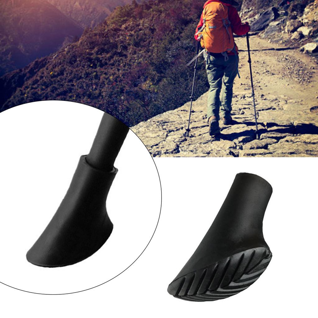 Walking Stick Pad Walking Stick End Tip Bottom Caps Trekking Rod Tip Protectors Walking Stick Caps Walking Stick Cover