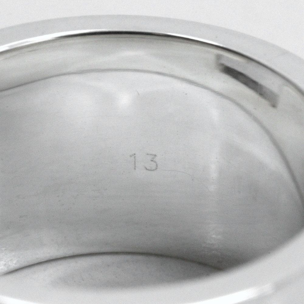 Gucci Markenring G Breitring Silber925 #6.4(US-Grösse) 10.8g Frauen Gebraucht