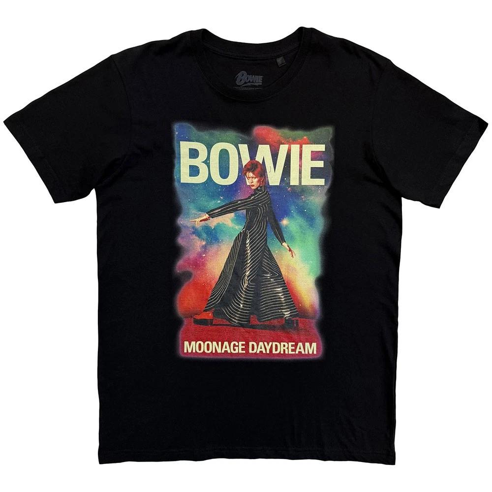 David Bowie T Shirt Moonage Daydream Fade new Official Unisex Black XL