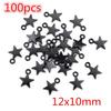 New Fashion Black Plated Charms Spider Star Wings Butterfly Horse Metal Alloy Pendant DIY Charms for Jewelry Making Findings