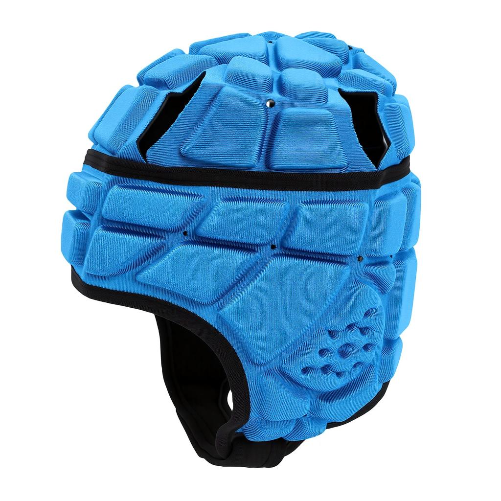 Casco Protector de Fútbol para Adultos Equipo Protector de Espuma EVA Multideporte Ajustable Ligero para Patinaje Esquí Bicicleta