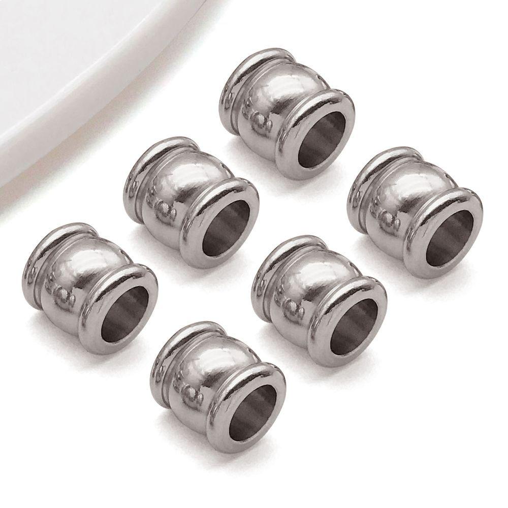 Kreuz Edelstahl Große Loch Perlen für DIY Schmuck