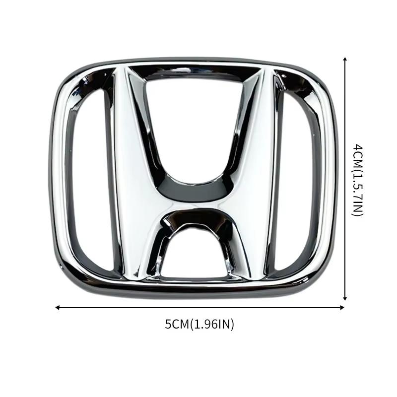 50x40mm ABS Car Steering Wheel Cover Emblems Stickers for Honda Envix Odyssey City Jazz Fit CRV Civic Accord Insight Jade Vezel