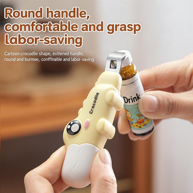 Mini Crocodile Vial Opener Pocket Bottle Opener Vials Openers Oral Liquid Cap Lifter Clinic Hospital Medicine Bottle Opener