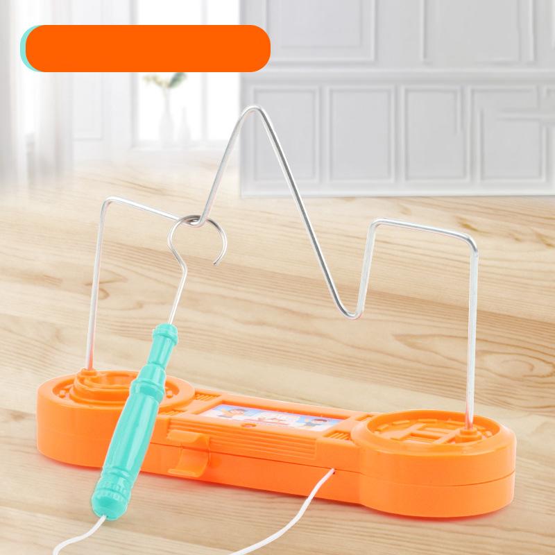 

Fire Line Impact Электрический сенсорный лабиринт ДЕТСКАЯ головоломка Интерактивный детский творческий подарок Фокус Артефакт Тренировочная игра Фокус Easy оранжевый