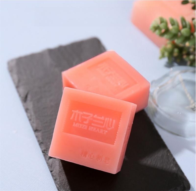 Peach Fragrance Handmade Soaps Aroma Fat Cleaning Clothes Underwear Rich Foaming Washing Bath Soap