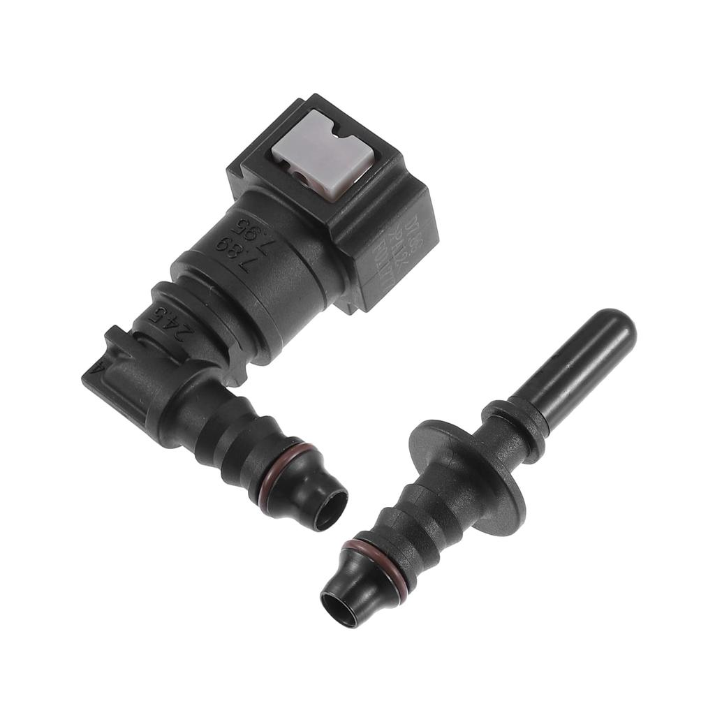 uxcell Car Fuel Line Hose, Quick Release Connector Removal Hose, Nylon, 0.3 inch (7.89