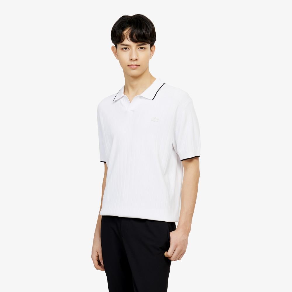 [Lacoste] Мужской свитер с открытым воротником AH721E-56G001 3