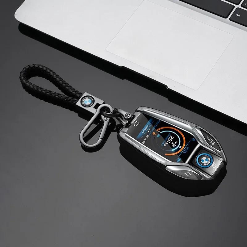 Hot 2025 Alloy New TPU Car Key Case Cover Shell Keychain For BMW 5 7 Series G11 G12 G30 G31 G32 I8 I12 I15 G01 G02 G05 G07 X3 X4