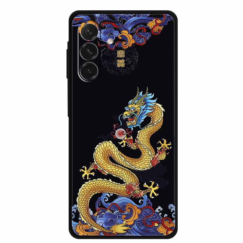 For Samsung Galaxy A56 5G Case 3D Relief Silicone Emboss Soft Protective Covers for Galaxy A26 / A36 / A56 Phone Back Cases A 56