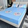 Home Luxury Mattress Cover Three-piece Double Household Bedspread Non-slip Washable Queen Size Bed Cover with Pillowcases