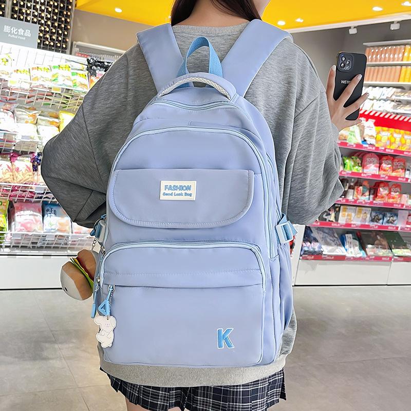 Rucksack für Studenten und Schüler, Schultasche, Modische Harajuku-Tasche