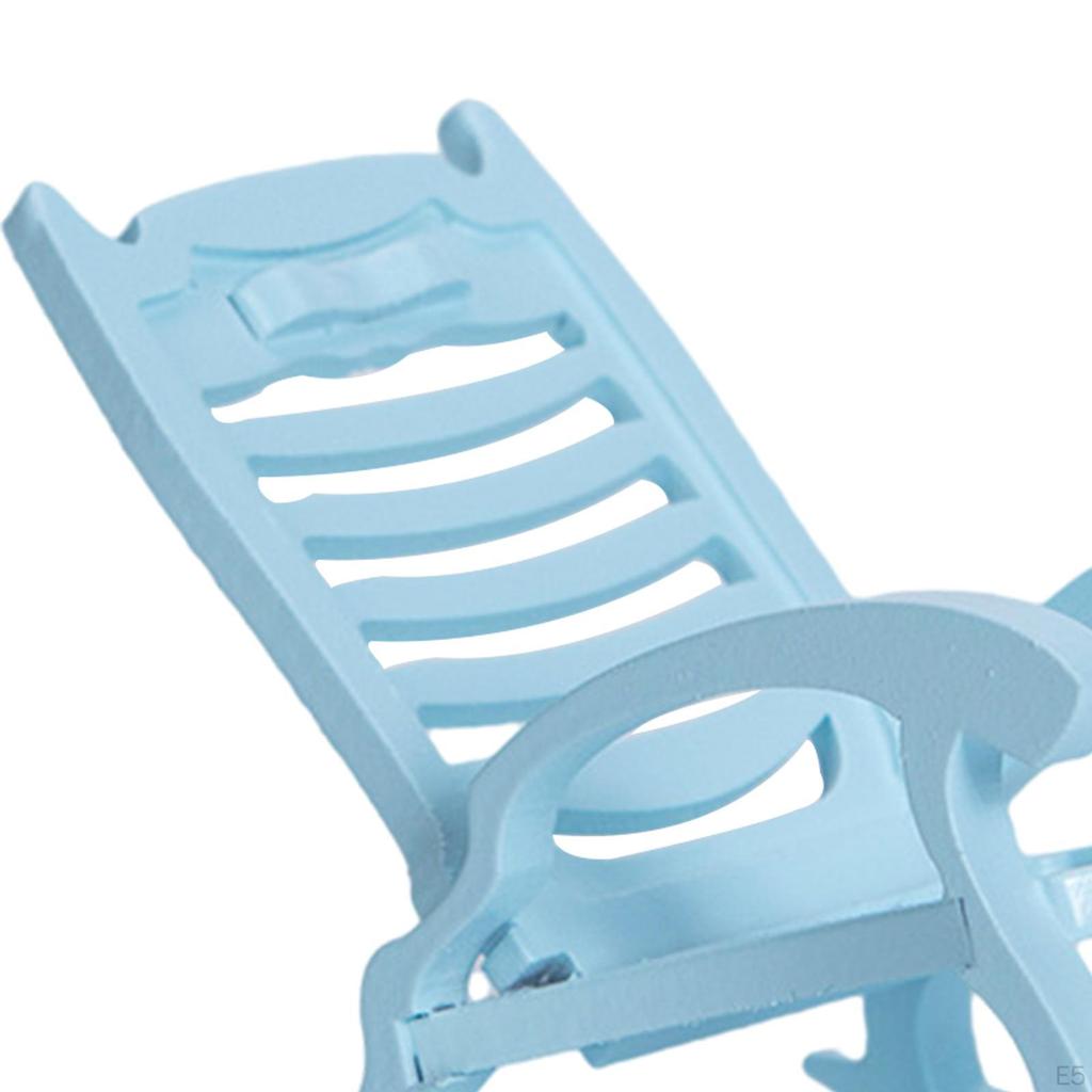 1/1 Dollhouse Miniature Rocking Model for Children Dolls Access Outdoor Room