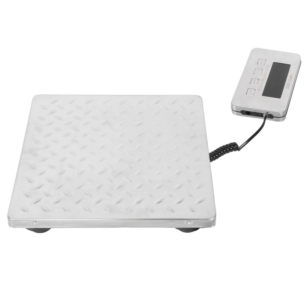 200kg Stainless Steel Platform Postal Shipping Scale for Busniess Office Home Warehouse Package