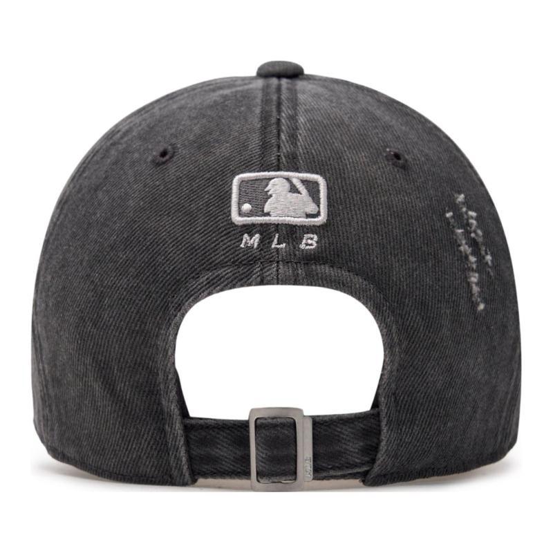 MLB Berretti da Baseball in Cotone Unisex Nero Moda 3ACPVV34N-50CGS