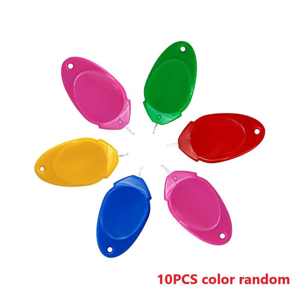 10Pcs Automatic Needle Threader DIY Tool Home Hand Sewing Machine Device Thread Auto Needle Cross Stitch Sewing Accessories