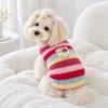 Fleece-lined Dog Warm Clothes Windproof Plush Dogs Coat Fashion Pet Clothes  Puppy