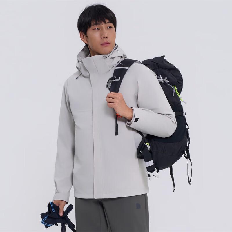 SCALER Men s 3-in-1 Outdoor Fleece-Lined Jacket L