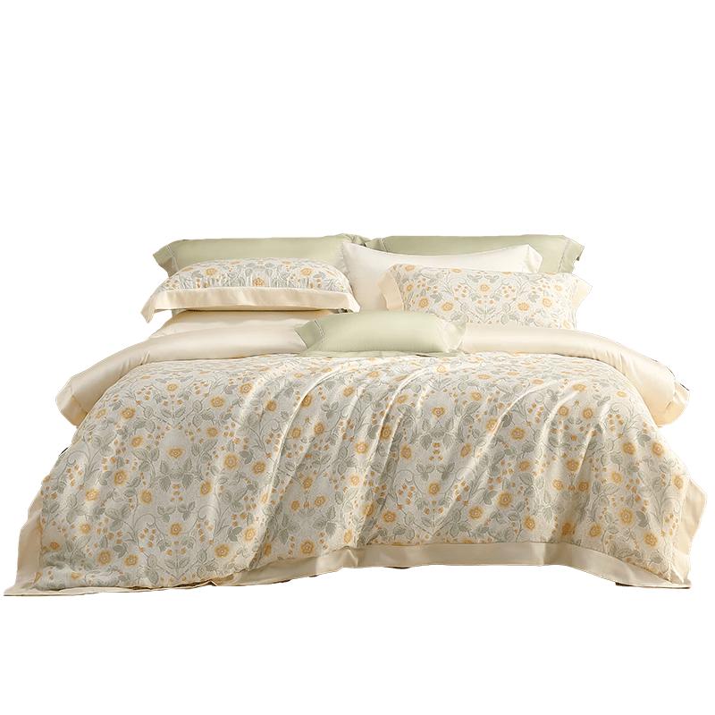 Mercury Home Textiles 100TC Long-Staple Cotton Luxury Bedding Set