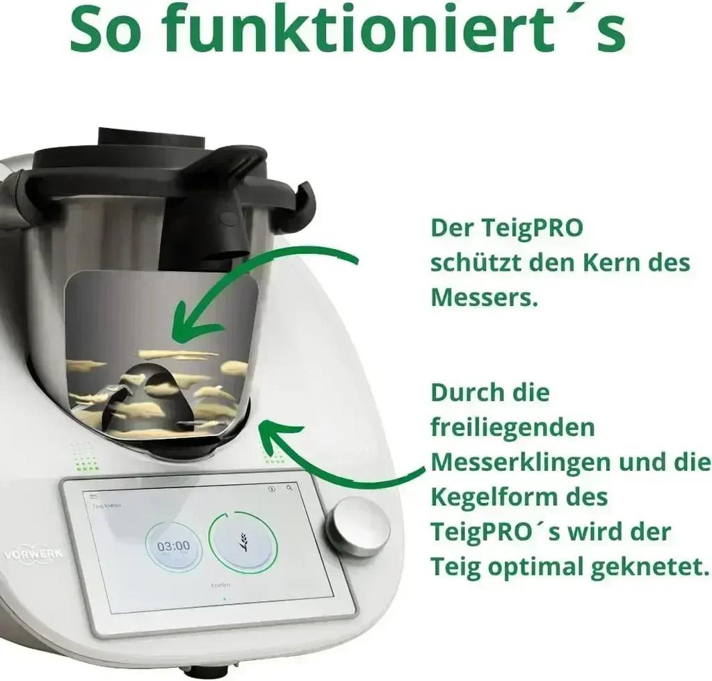 Pro Thermomix TM5 TM6 Ochranný kryt Čepel mixéru Hnětací hlava Ochrana švů před nečistotami z těsta Příslušenství Thermomix