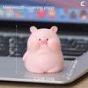 Kawaii Pig Resin Diy Home Decoration Figurines Dollhouse Moss Landscape Fairy Garden Miniatures Room Decor
