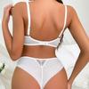 5 Color Fashion Women Lingerie Set Sexy Hollow Push Up Bra Lace Flowers Embroidery Underwear Adjustable Strap Bras and Panties