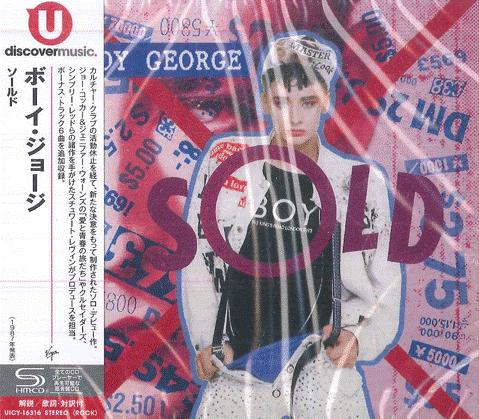 

CD BOY GEORGE Sold SHMCD UICY16316 VIRGIN 2025 Japan Obi Pop