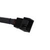 Connector 4 PIN Power Cables Fan Extension Cable PWM Extension Cable 3 Pin Cable for Computer Fan
