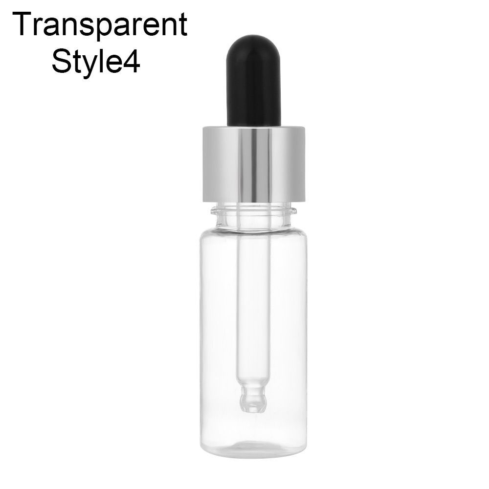 15ml PET Refillable Bottle Perfume Container Dropper Bottle Jars Vials With Pipette Sample Container Essential Oil Bottles Tools