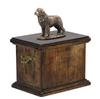 Newfoundland, Newfs, Newfies - urn for the ashes of a dog, urn with a statuette, elegant urn in the classic style of the Art-Dog brand