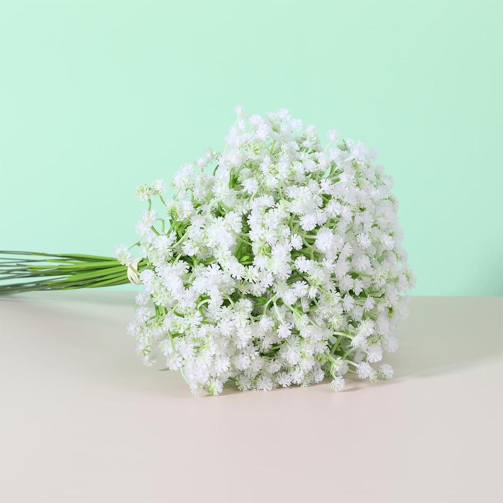 Artificial plastics Flower gypsophila Outdoor Garden Courtyard Home Vase table Wedding bridal bouquet DIY gift accessory