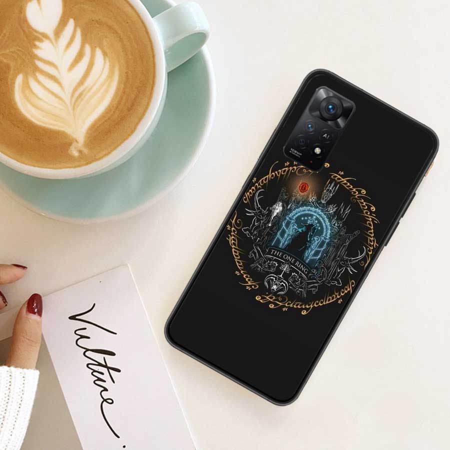 The L-Lord of the R-Rings Phone Case For Redmi 13C 14C Note 13 14 Pro 5G Plus 12 12C 10 10A 10C 9 9A 9C 9T 8 8A K70 Pro Xiaomi C