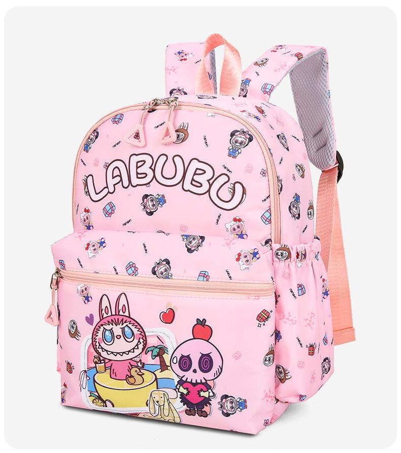 Cartoon Kids' Backpack Set: Includes Crossbody Bag, Coin Purse, and Schoolbag for Kindergarten