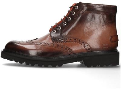 Melvin & Hamilton Ankle Boots Pierce Brown Black