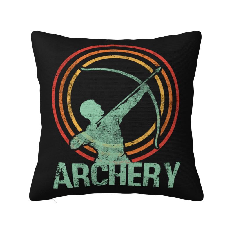 Shooting Target Cushion Covers Archery Archer Darts Velvet Cute Pillow Decor Home