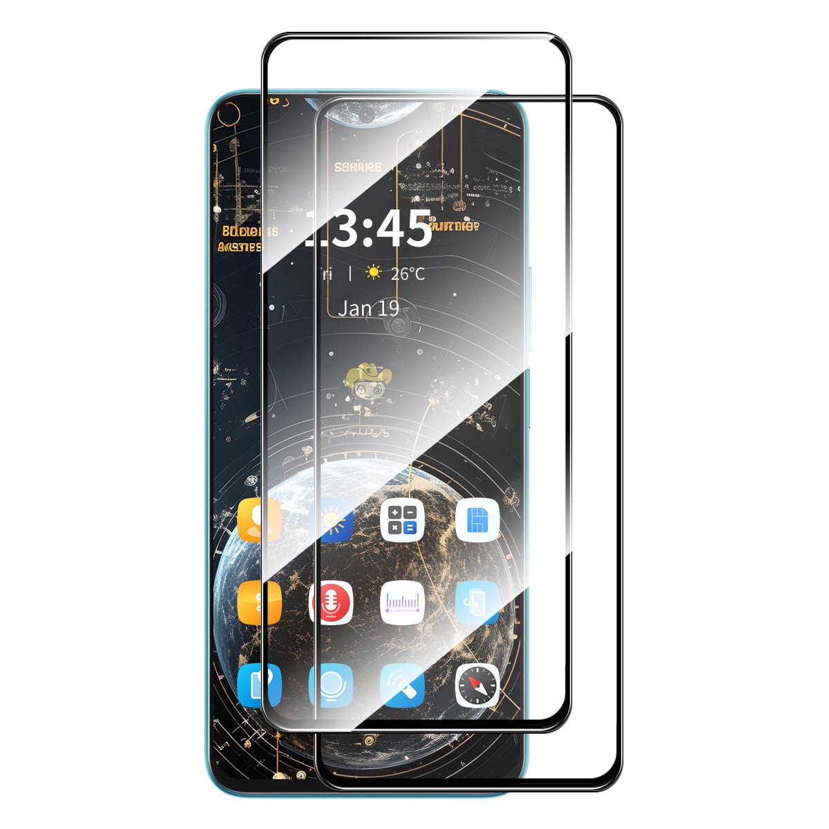 

ENKAY HAT PRINCE 2Pcs for Motorola Moto G Play (2024) 4G Full Screen Protector 0.26mm 2.5D 9H Film As Shown A