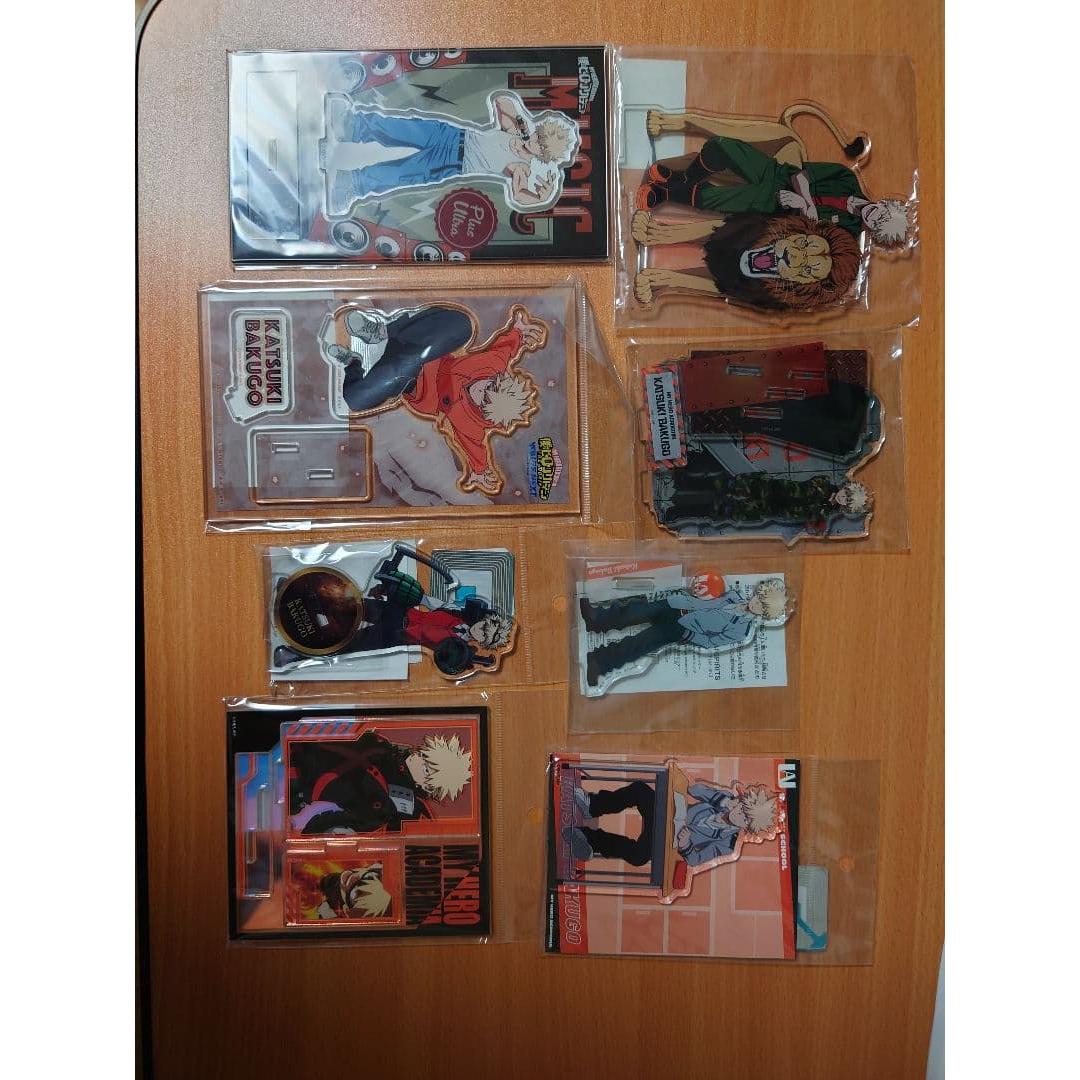 Used My Hero Academia Katsuki Bakugou Acrylic Stand Bulk Sale