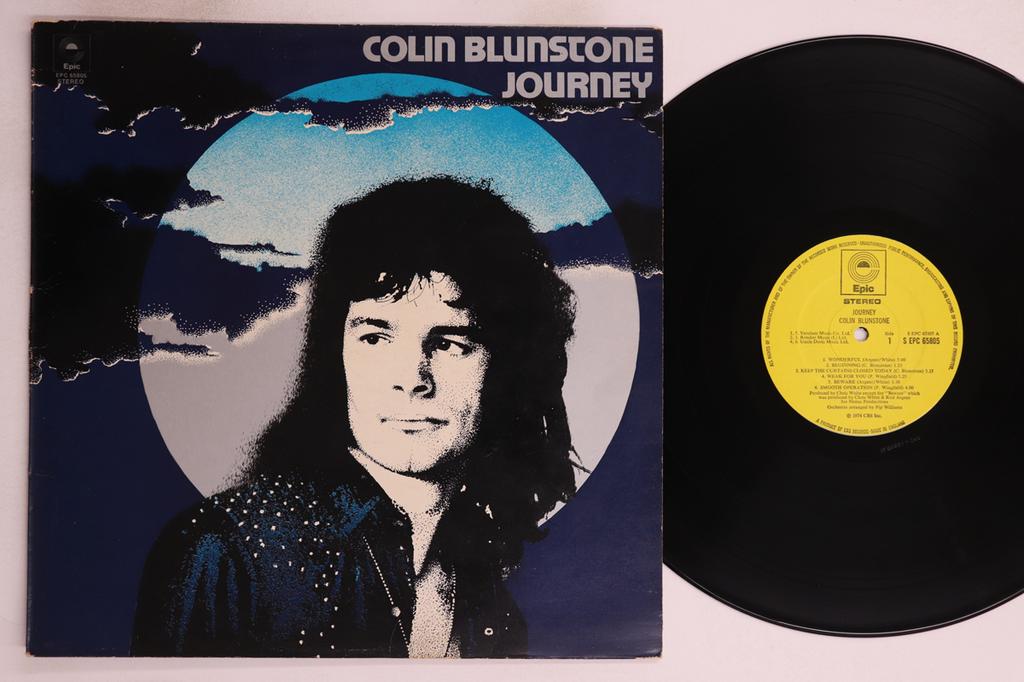 LP Record COLIN BLUNSTONE - Journey SEPC65805 EPIC 1974 UK Rock Used