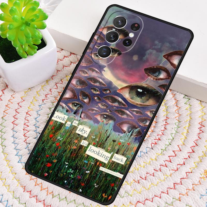 Eye Illustration Phone Case for Samsung Galaxy note 10 pro S26 Ultra S23 S24 FE S25 S21 S22 PLUS shockproof Cove