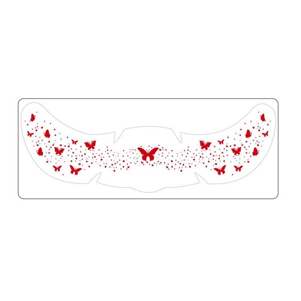 Valentine's Day Freckles Blush Tattoo Stickers Disposable Face Tattoo Sticker Music Festival