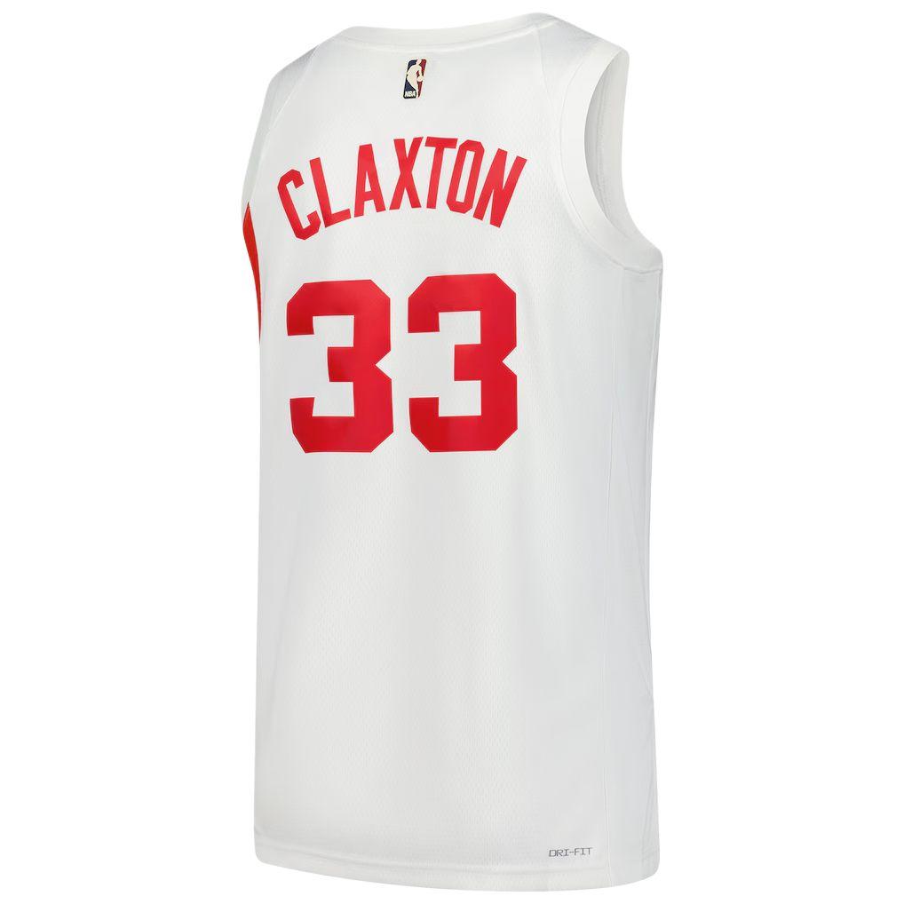 Nike Dri-Fit NBA 22-23 Season Brooklyn Nets Claxton Fan Edition Jersey Men Tops DO9485-100