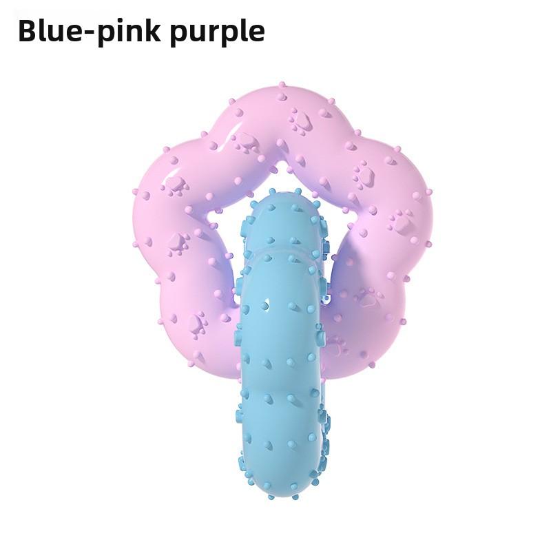 

Игрушки для питомцев, Грызение зубов, Игрушки для собак в форме цветка, Саморазвлекающие и скучные игрушки для собак, Прорезыватели розовый/синий