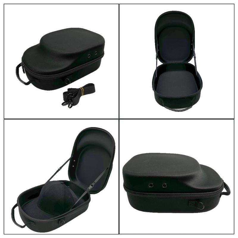 Duckbill Caps Baseball Hat Organizers Box Caps Storage Bag Travel Carry Case with Handle & Detachable Shoulder Strap