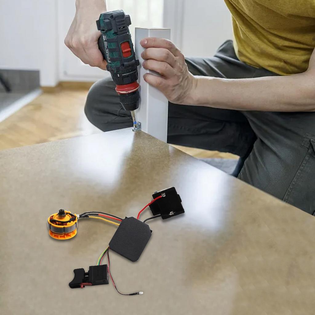 Brushless Electric Drill Control Board with For Speed Switch Functionality