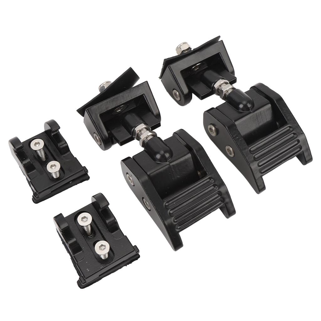 Hood Latches Aluminum Stainless Steel Adjustable Enhanced Safety Locking Hood Catch Kit for JK JKU 2