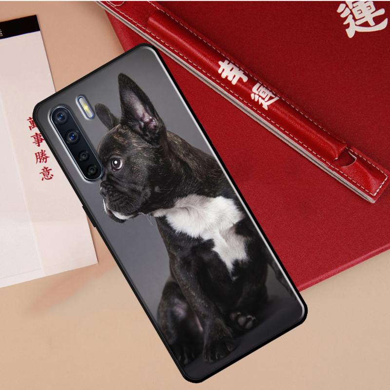 Pug Dog French Bulldog For OPPO A16 A17 A15 A5 A9 A31 A53 A54 A74 A94 A52 A72 A76 A96 A77 A54S A57S Phone Case