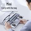 Aluminum Alloy Invisible Laptop Stand: Foldable Desktop Riser & Keyboard Tray